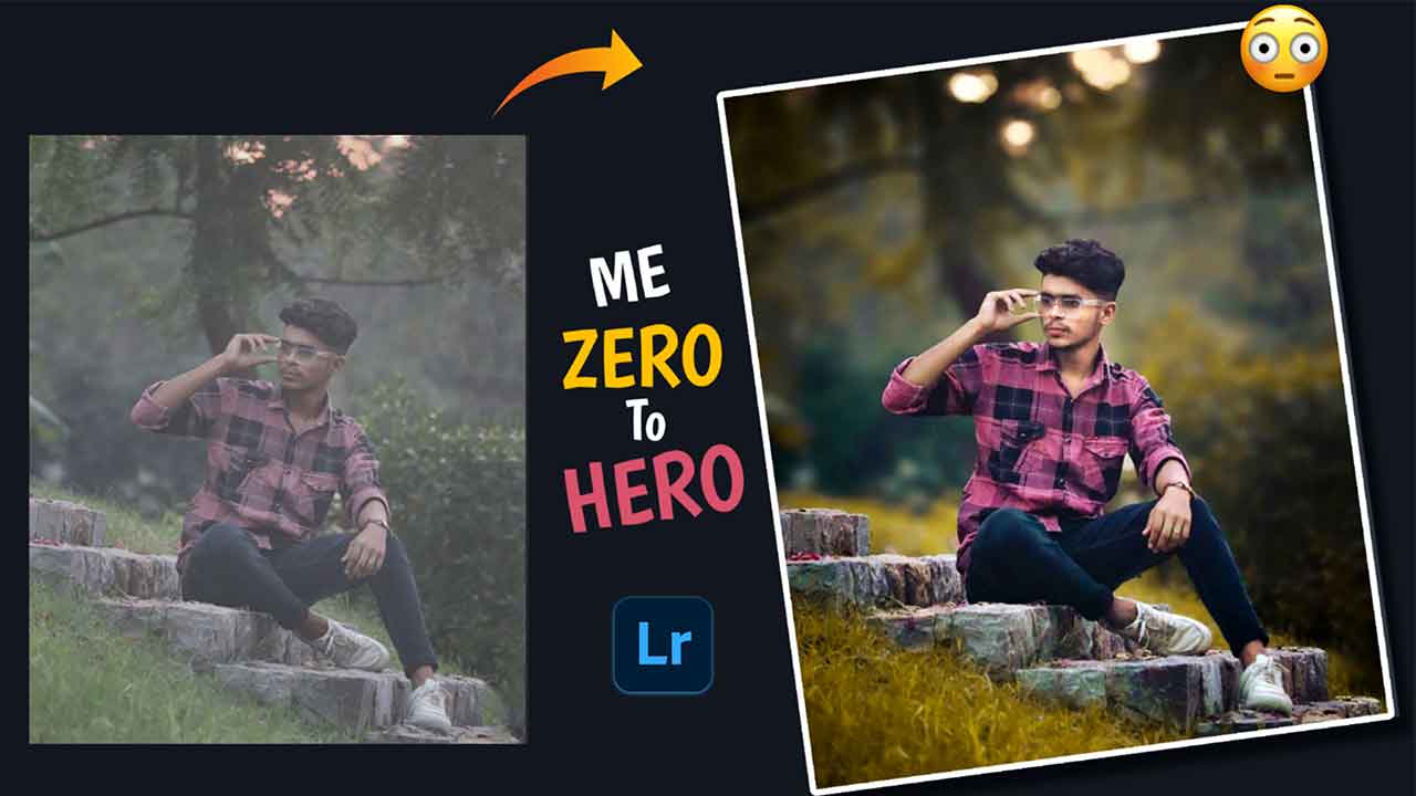 Me Zero To Hero ? || Lightroom Photo Editing - Ghaus Editz
